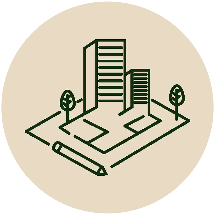 Permanent Exterior Solutions, LLC - Concrete Services, planning and site preparation icon - Belleville, IL & the Metro East