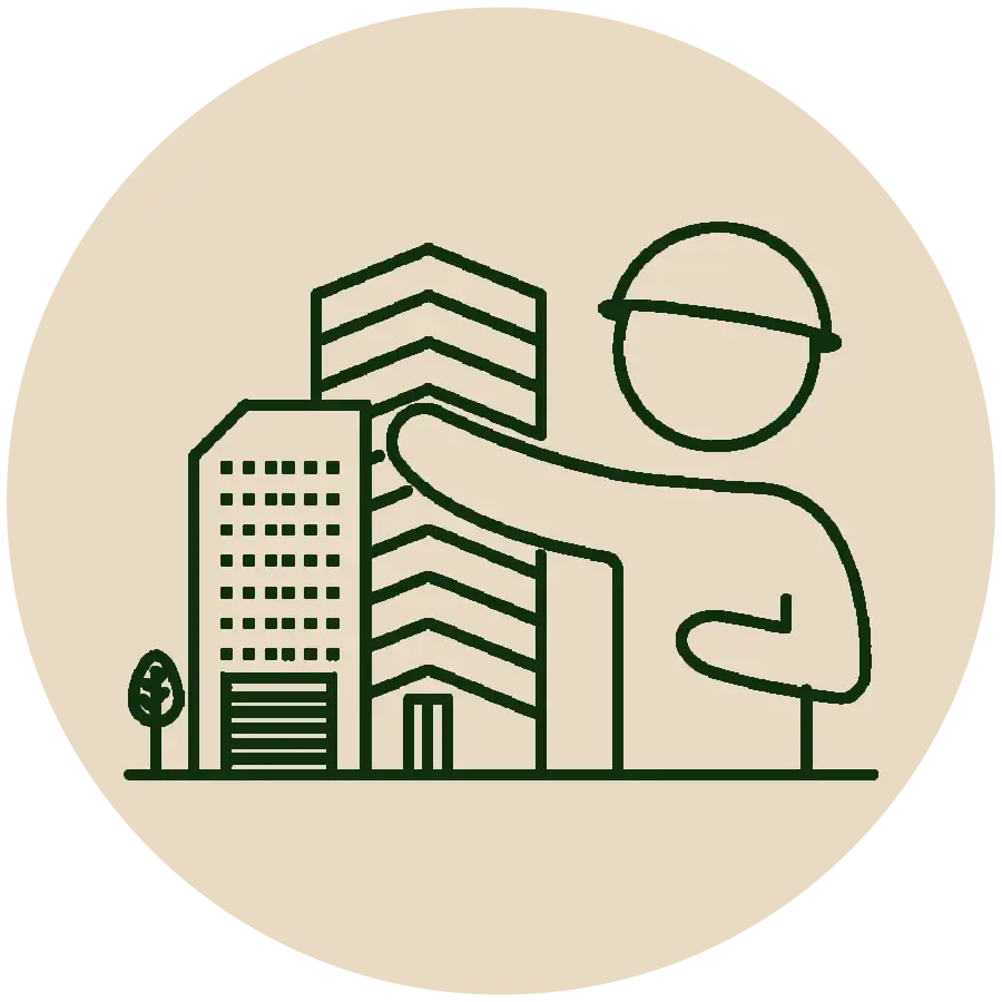 Permanent Exterior Solutions, LLC - Concrete Services, installation and completion icon - Belleville, IL & the Metro East