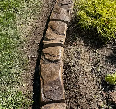 Natural Stone Concrete Curb - Belleville, IL & the Metro East