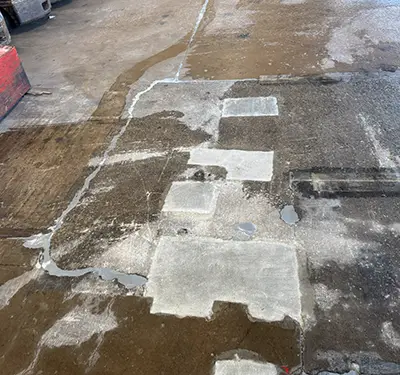 commercial concrete flooring repair services - Belleville, IL & the Metro East
