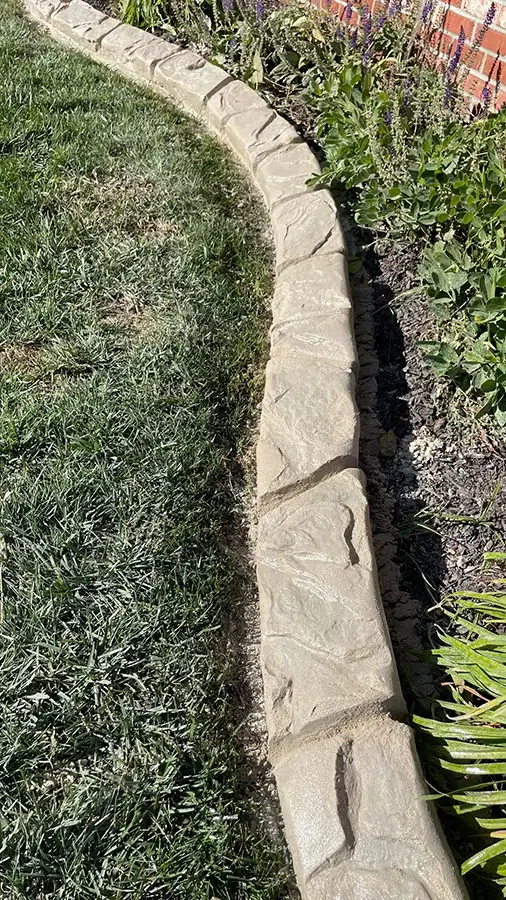 Permanent Exterior Solutions, LLC - decorative concrete curbing - Belleville, IL & the Metro East