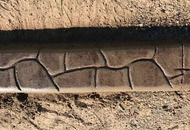 Flagstone Concrete Curb - Belleville, IL & the Metro East