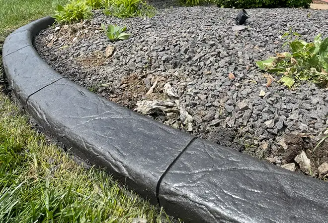 Spanish Slate Concrete Curb - Belleville, IL & the Metro East