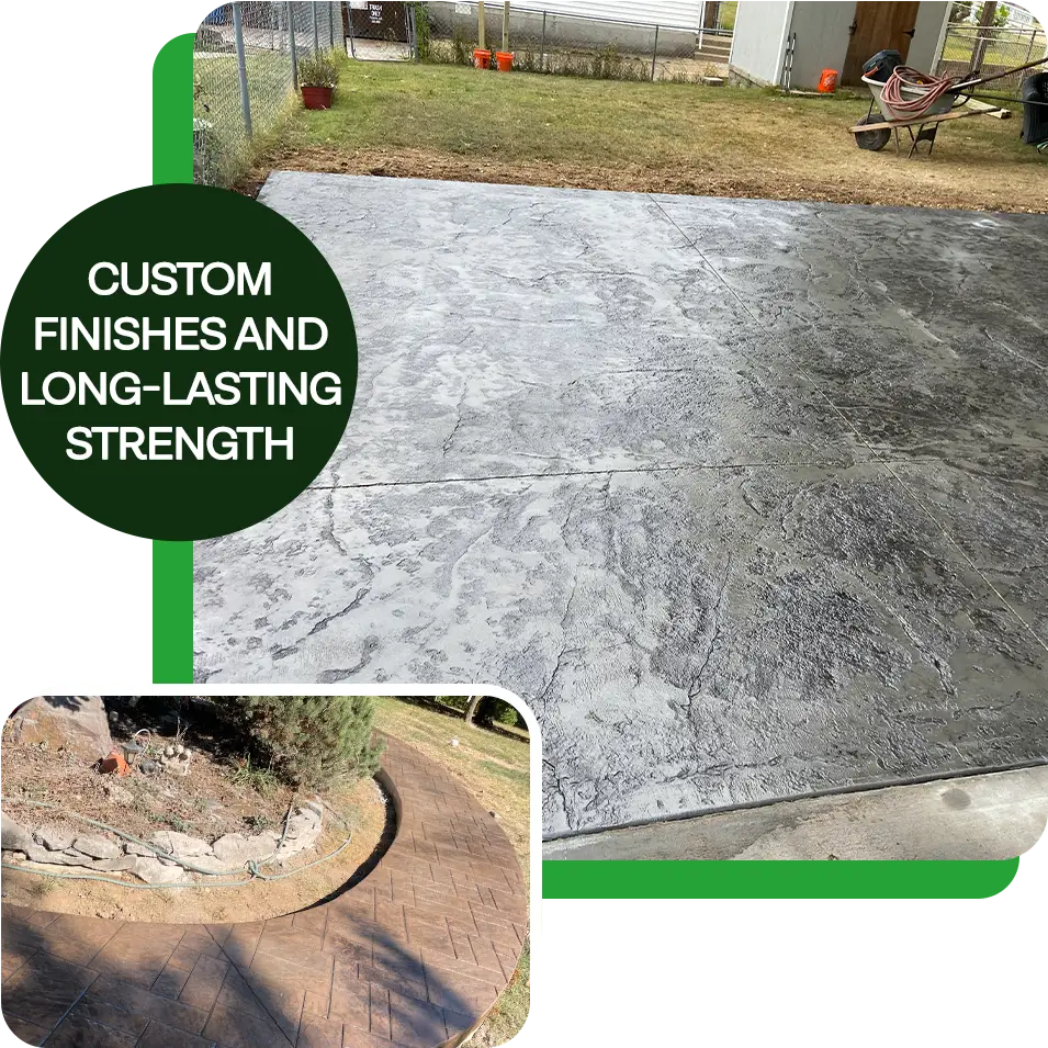 Permanent Exterior Solutions, LLC - decorative stamped concrete flatwork - Belleville, IL & the Metro East