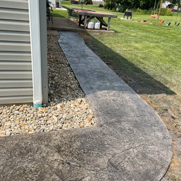 Permanent Exterior Solutions, LLC - decorative stamped concrete flatwork - Belleville, IL & the Metro East