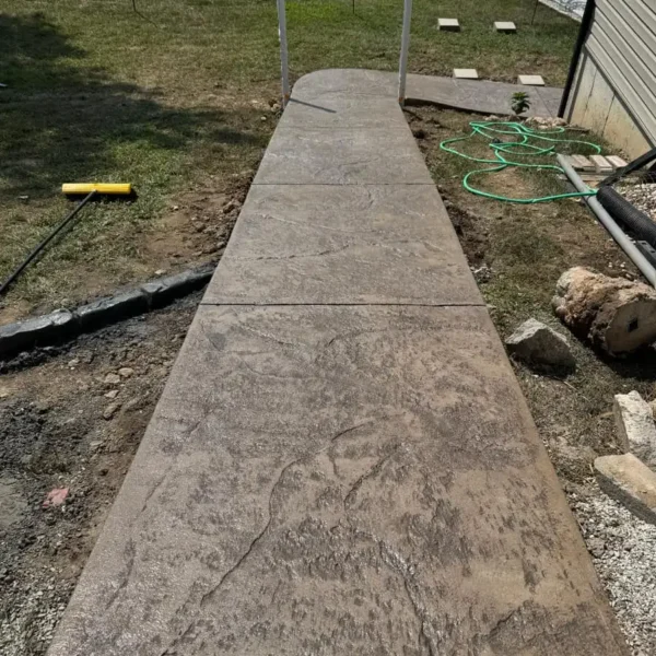 Permanent Exterior Solutions, LLC - decorative stamped concrete flatwork - Belleville, IL & the Metro East