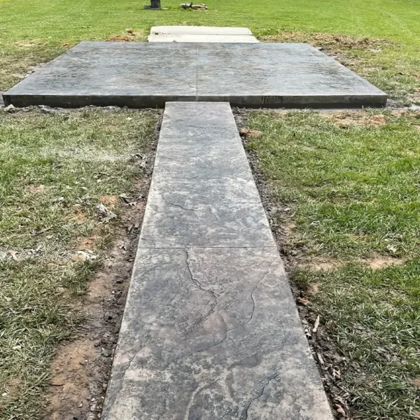 Permanent Exterior Solutions, LLC - decorative stamped concrete flatwork - Belleville, IL & the Metro East