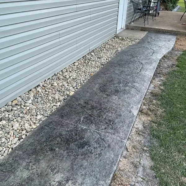 Permanent Exterior Solutions, LLC - decorative stamped concrete flatwork - Belleville, IL & the Metro East
